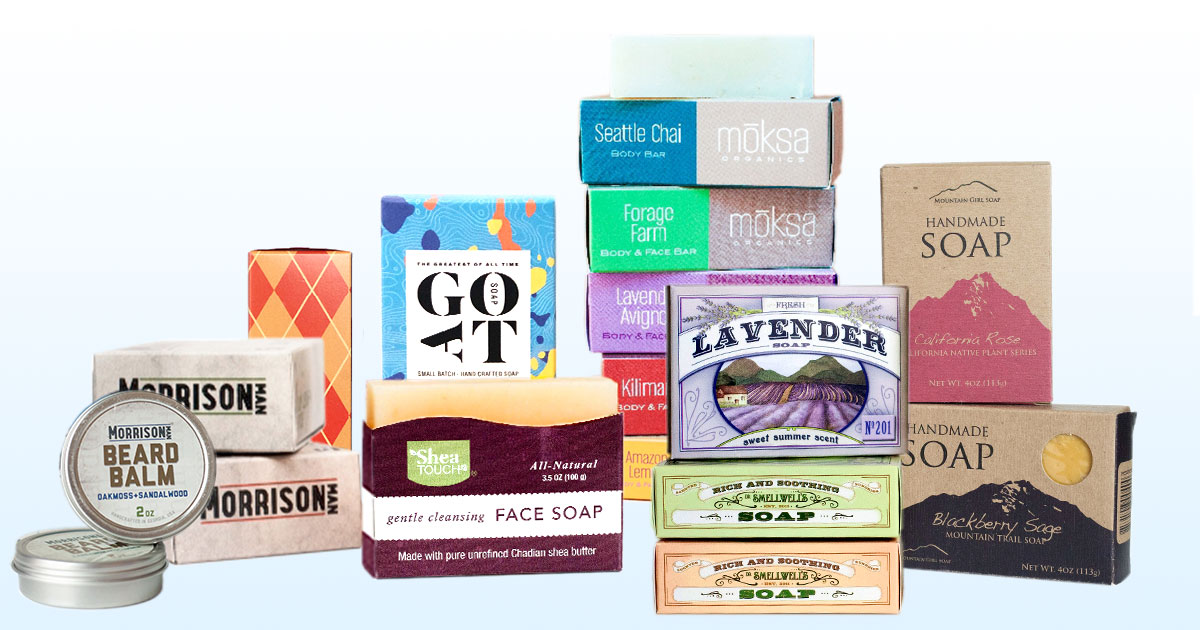 Handmade Soap Boxes — Custom Printed Handmade Soap Packaging Boxes  Wholesale — VIRGIN Printing USA